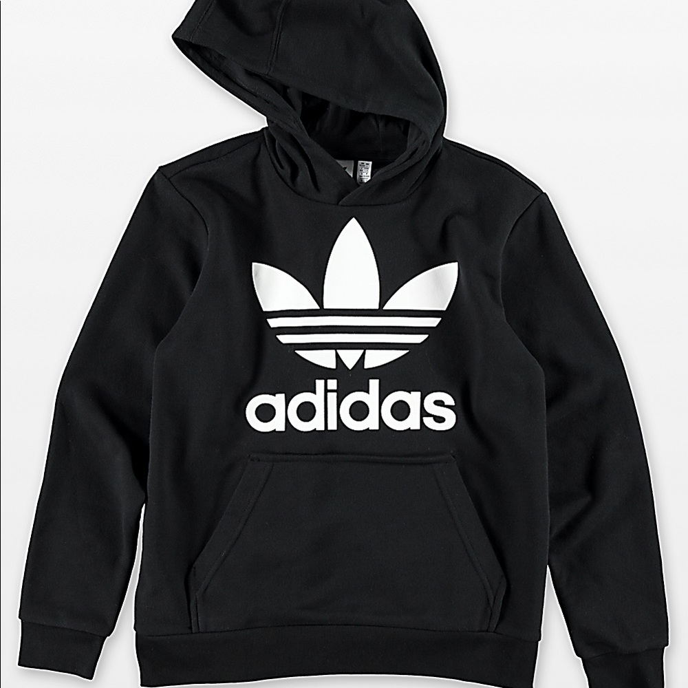 Black ADIDAS hoodie